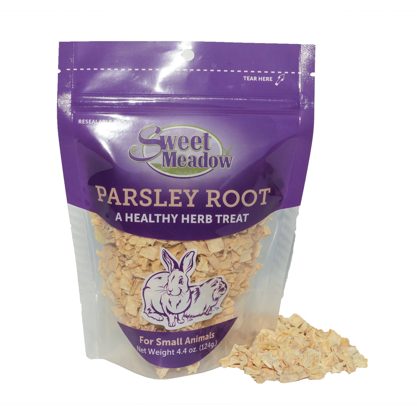 Sweet Meadow Farm Parsley Root Healthy Herb Small Animal Treat 1.3 oz 768803777740