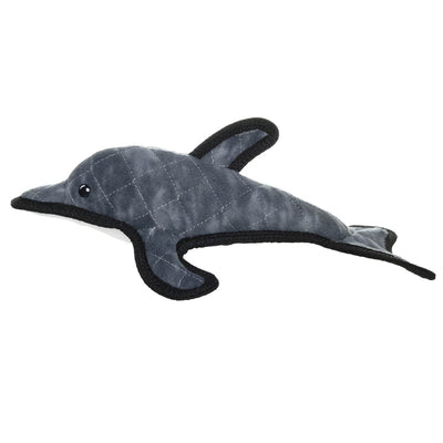 Tuffy Ocean Durable Dolphin Dog Toy Medium 180181023668