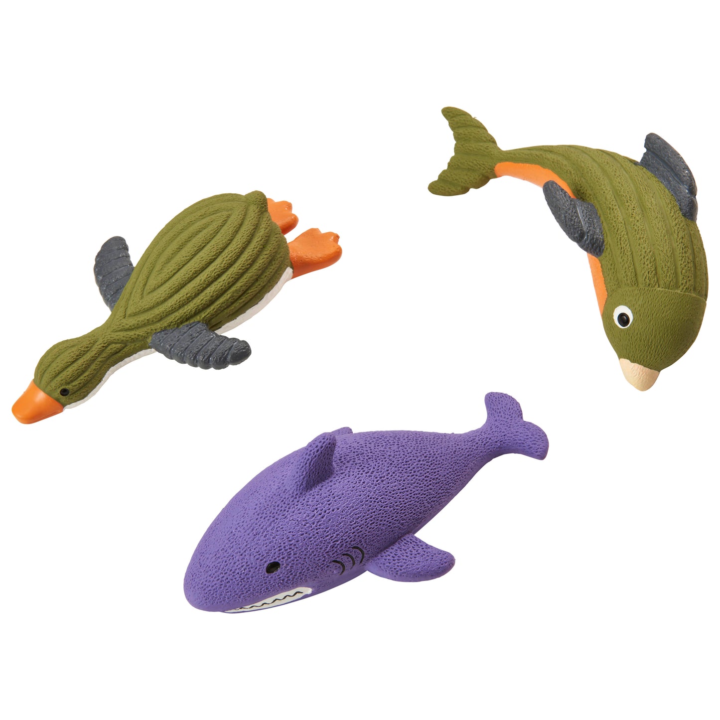 Spot Latex Sea Friends Dog Toy Assorted Color 8 in 077234548691
