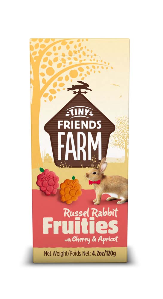 Tiny Friends Farm Russel Rabbit Fruities w/Cherry & Apricot 4.2 oz 730582205493