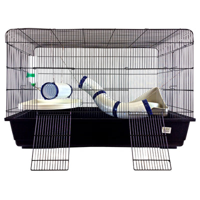 A & E Cages Deluxe Ferret Kit w/Tubes 39In X 21 in 644472005059