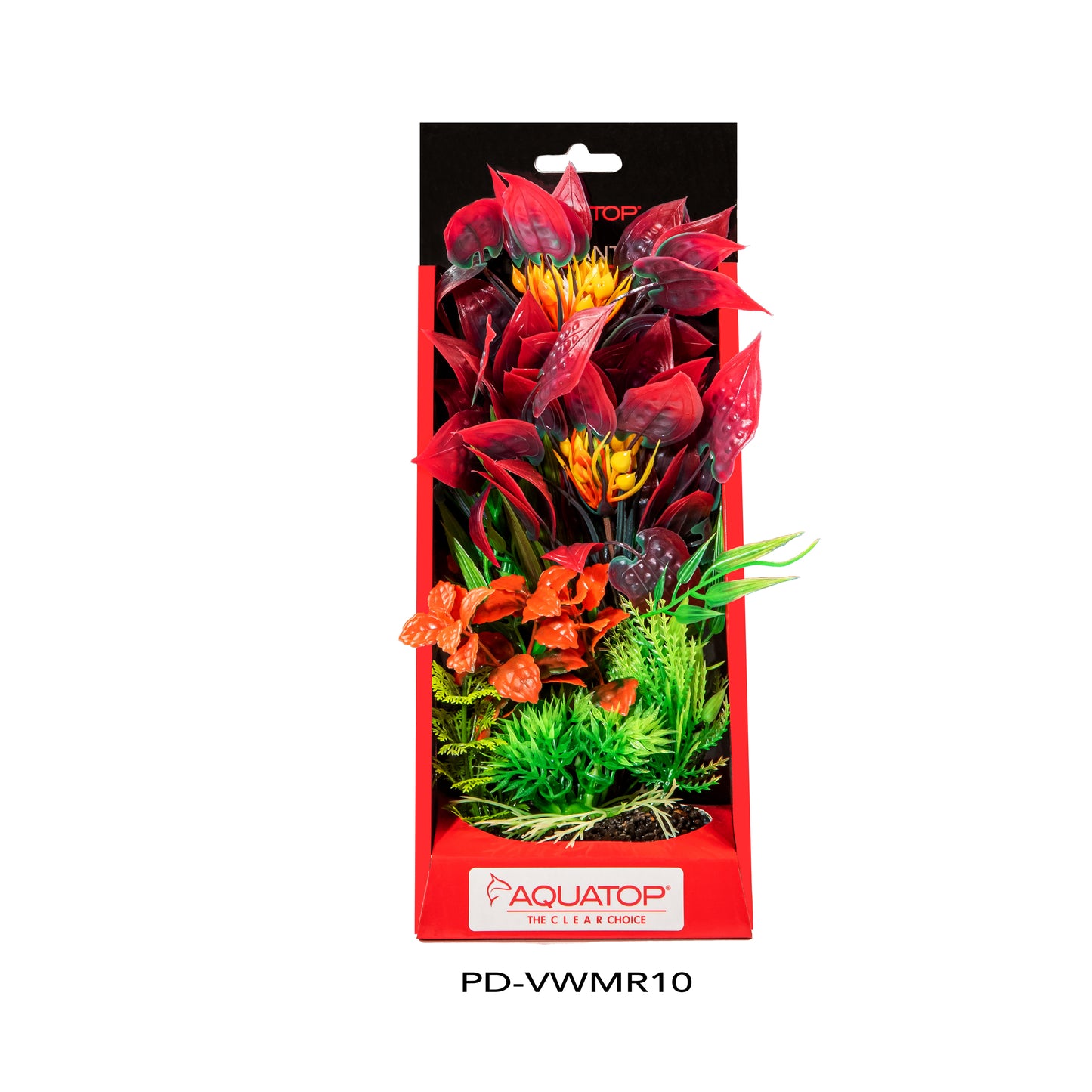 Aquatop Vibrant Wild Plant Mixed Red 10 in 810074880473