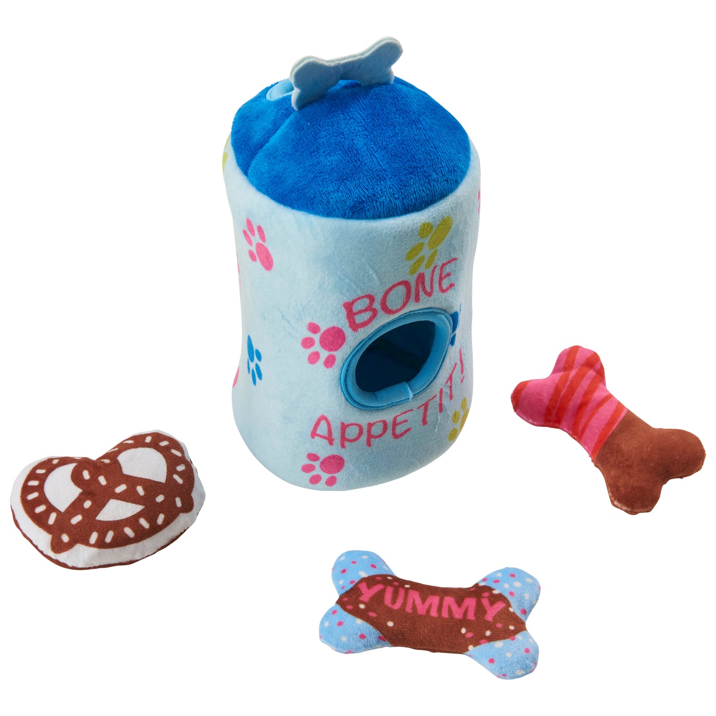 Spot Treat Jar Puzzle Dog Toy 8 in 077234548196