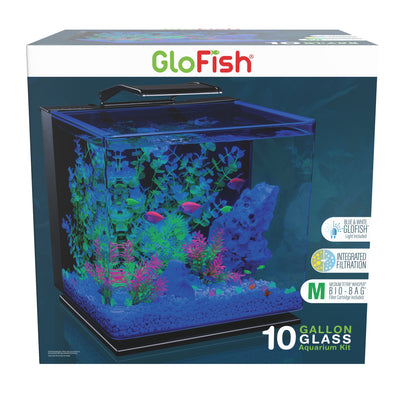 GloFish Aquarium Kit w/ LED lights 10 gal 046798784470