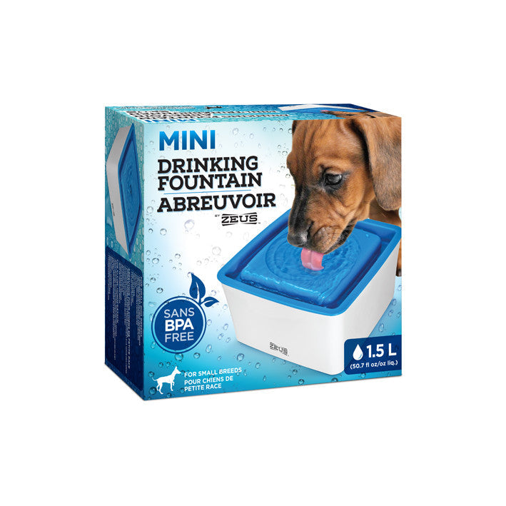Zeus Mini Dog Fountain 022517964118