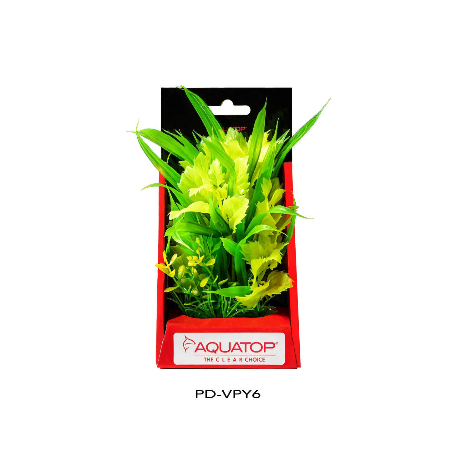 Aquatop Vibrant Passion Plant Yellow 6 in 810074880121