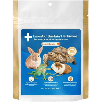 Lafeber Company EmerAid Sustain Canine Recovery Food for Herbivores Apple & Banana 100 g 888361308719