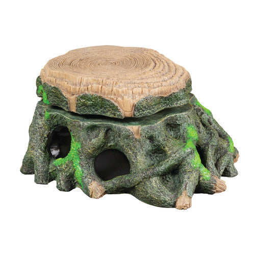 Zilla Freestanding Floating Basking Platforms Turtle Trunk 11.75 x 9.5 5.25β - Reptile