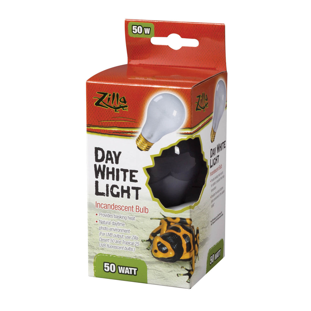 Zilla Incandescent Bulbs Day White 50 Watts