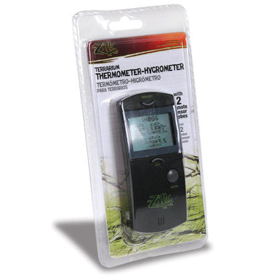 Zilla Terrarium Thermometer - Hygrometer - Reptile