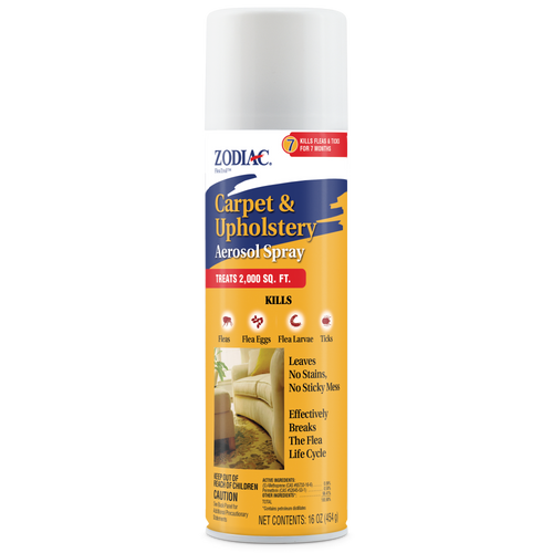 Zodiac Carpet and Upholstery Aerosol Spray 16 ounces - Dog