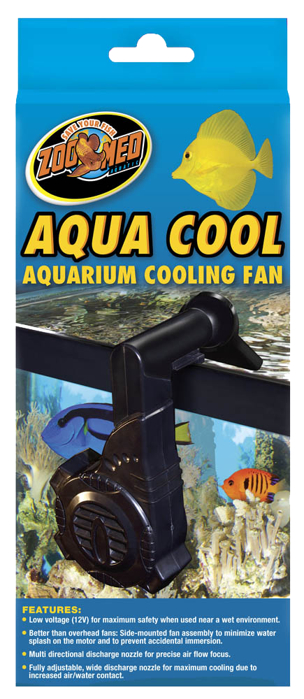 Zoo Med Aqua Cool Aquarium Cooling Fan Black