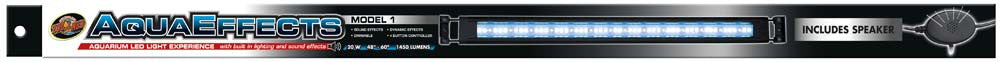 Zoo Med AquaEffects Model 1 LED Light Fixture Black 48 in