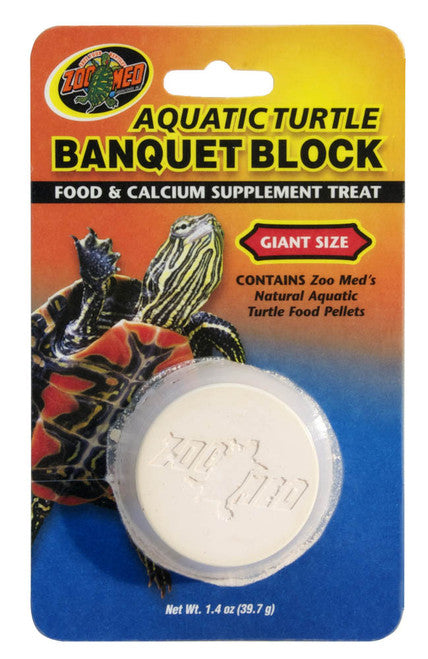 Zoo Med Aquatic Turtle Banquet Block Giant - Reptile