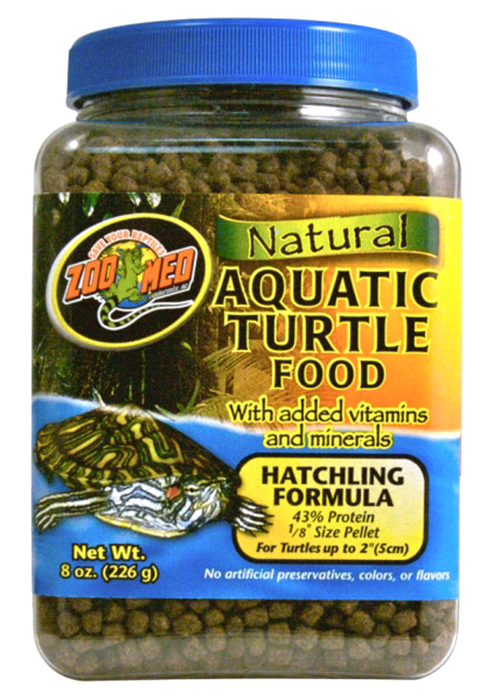 Zoo Med Aquatic Turtle Micro Pellet Hatchling Food 8 oz