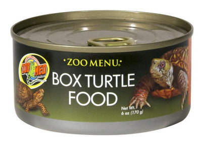 Zoo Med Box Turtle Canned Wet Food 6 oz - Reptile