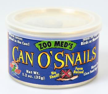 Zoo Med Can O’ Snails Reptile Wet Food 1.7 oz