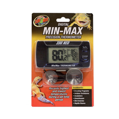 Zoo Med Digital Min - Max Thermometer - Reptile