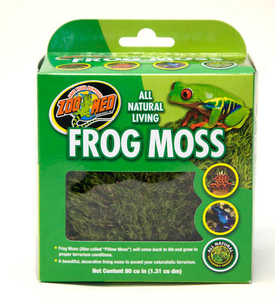 Zoo Med Frog Moss Substrate Green 80 cu. In - Reptile