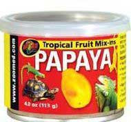 Zoo Med Fruit Mix-Ins Papaya Reptile Wet Food 3.4 oz