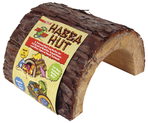 Zoo Med Habba Hut Terrarium Hideaway Brown LG - Reptile