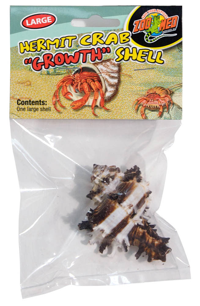Zoo Med Hermit Crab Growth Shell Assorted LG 1pk