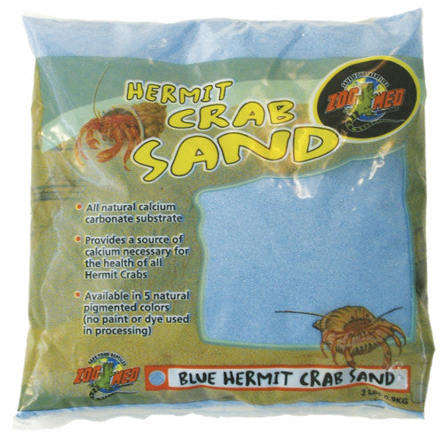 Zoo Med Hermit Crab Sand Blue 2 lb - Reptile