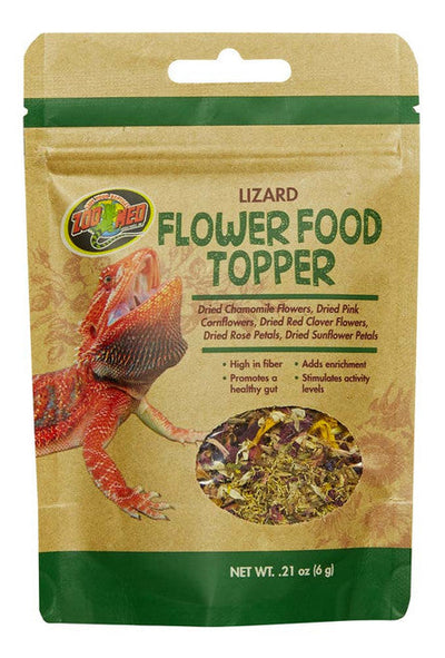 Zoo Med Lizard Flower Food Topper 0.21 oz - Reptile