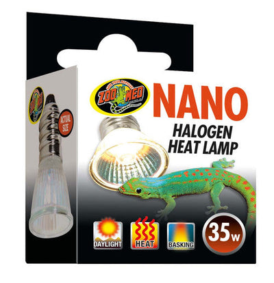 Zoo Med Nano Halogen Heat Lamp White - Reptile