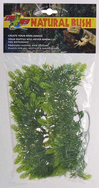 Zoo Med Natural Bush Malaysian Fern Plants Green 14in SM - Reptile