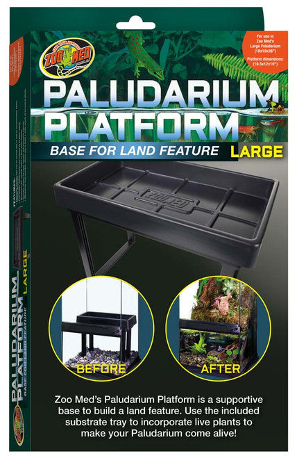 Zoo Med Paludarium Platform Black LG - Reptile
