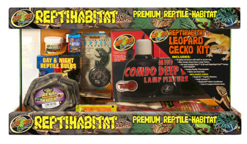 Zoo Med ReptiHabitat Leopard Gecko Kit - Reptile