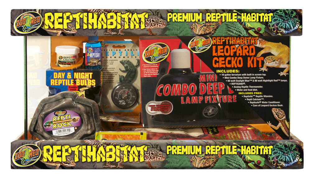 Zoo Med Reptihabitat Leopard Gecko Kit SD 3 976077 097612091359