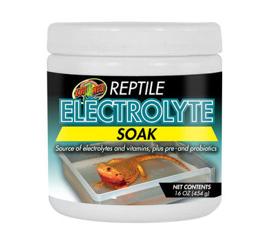 Zoo Med Reptile Electrolyte Soak Supplement 16 fl. oz