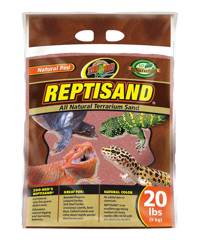 Zoo Med ReptiSand Natural Red 20 lb