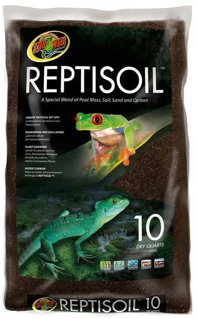 Zoo Med ReptiSoil Brown 10 qt - Reptile