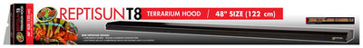 Zoo Med ReptiSun T8 Terrarium Hood Hood Only Black 48 in