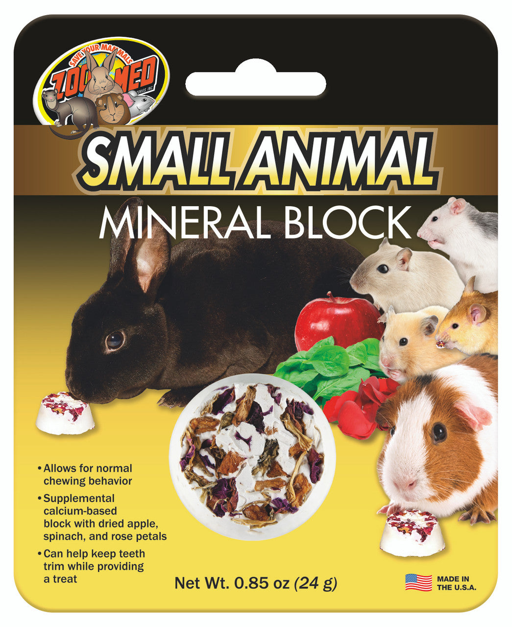 Zoo Med Small Animal Mineral Block 0.85 oz