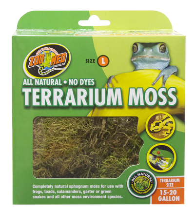 Zoo Med Terrarium Moss Substrate Green 15/20gal LG