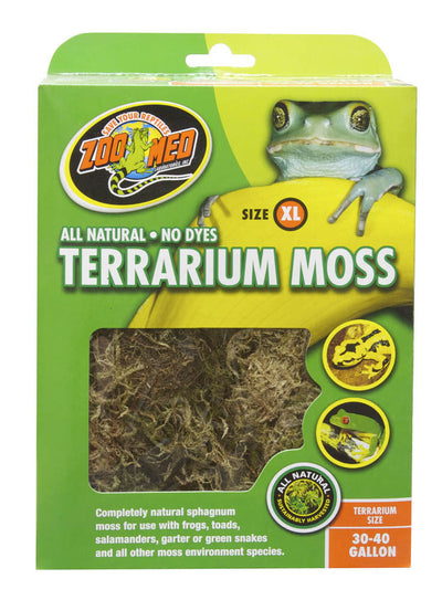 Zoo Med Terrarium Moss Substrate Green 30-40gal XL