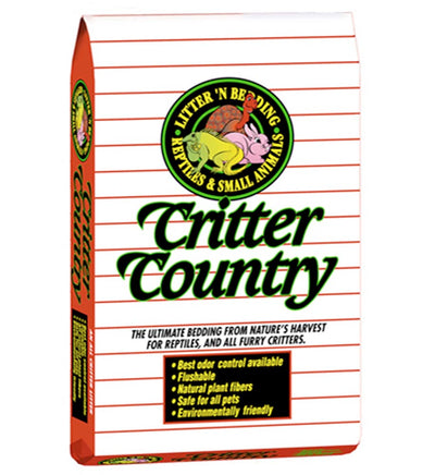 Mountain Meadows Pet Products Critter Country Bedding/Litter for Reptile and Small Animal White 20 lb 017488500205