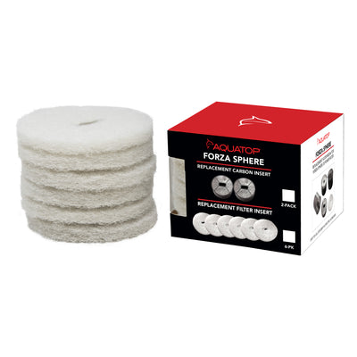 Aquatop Forza Sphere 30 Replacement Filter Insert 6 pk 810146751120