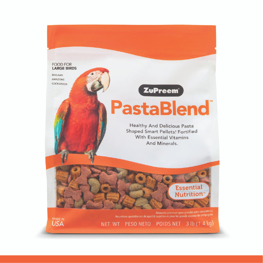 ZuPreem PastaBlend Bird Food Large Birds 3 lb