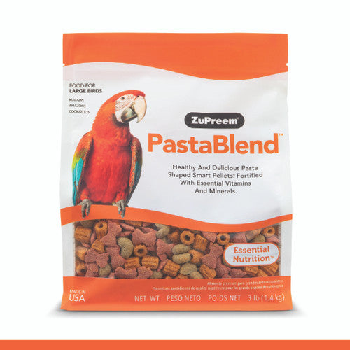 ZuPreem PastaBlend Bird Food Large Birds 3 lb