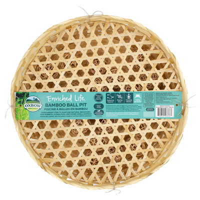 Oxbow Animal Health Enriched Life Bamboo Ball Pit Small Animal Toy 744845968667