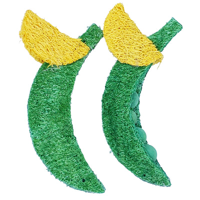 A & E Cages Nibbles Peas Pod Chew Small Animal Chew Toy 644472991697