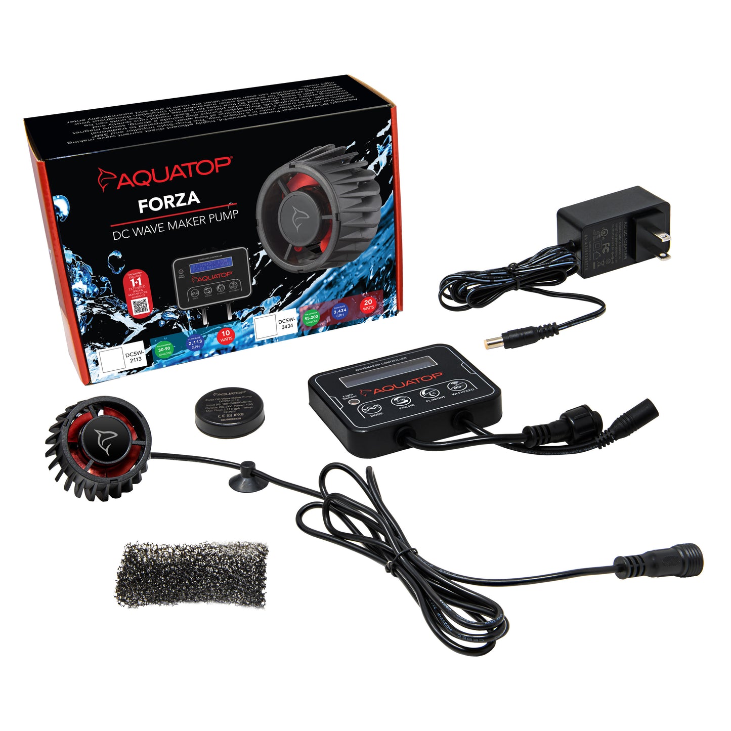 Aquatop Forza DC Wave Maker Pump 10 W, 2113 GPH 810146750017