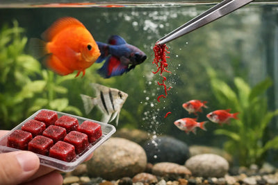 Bloodworm Feeding Schedule for Aquarium Fish