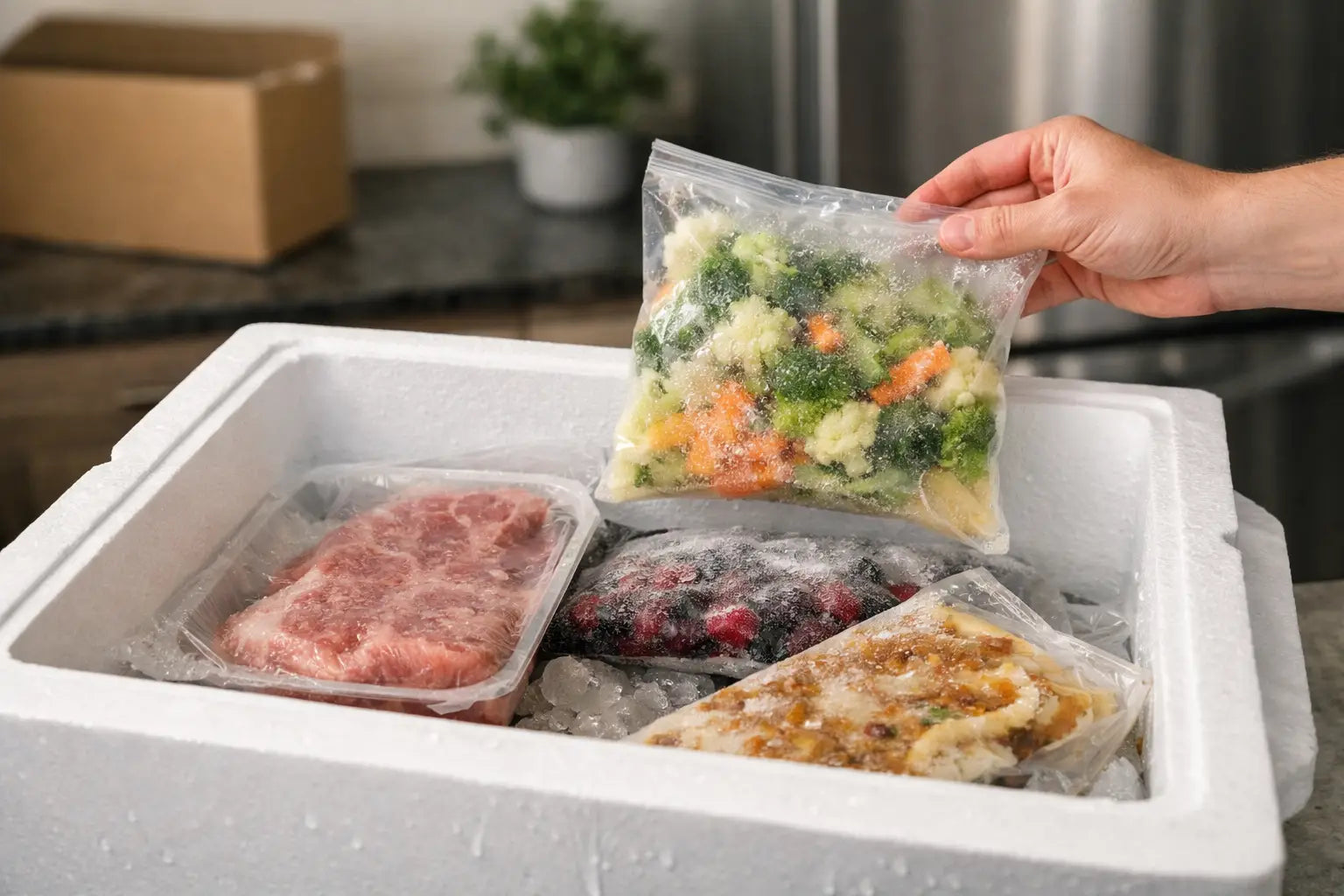 Why Frozen Food Arrives Thawed and What to Do