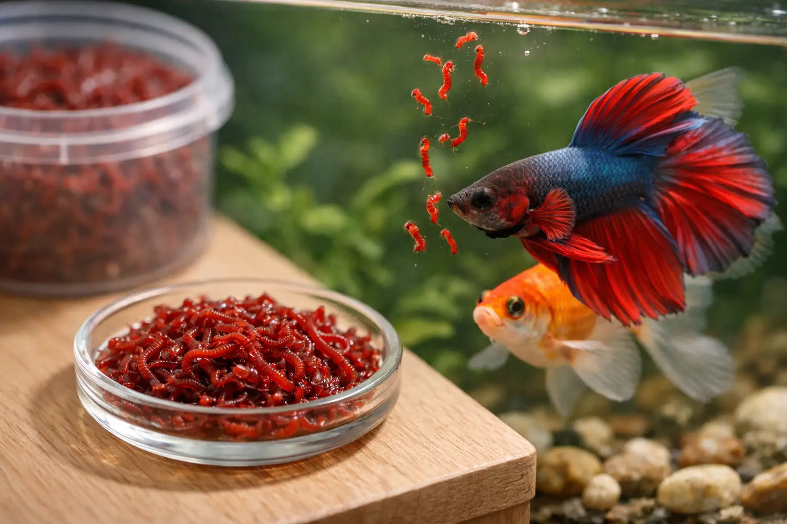 Are Bloodworms Safe for Fish? Feeding Facts